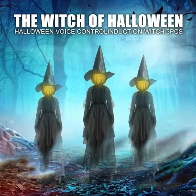1PCSHalloween Colourful Glow H - Up Lighting Decor recension och pris