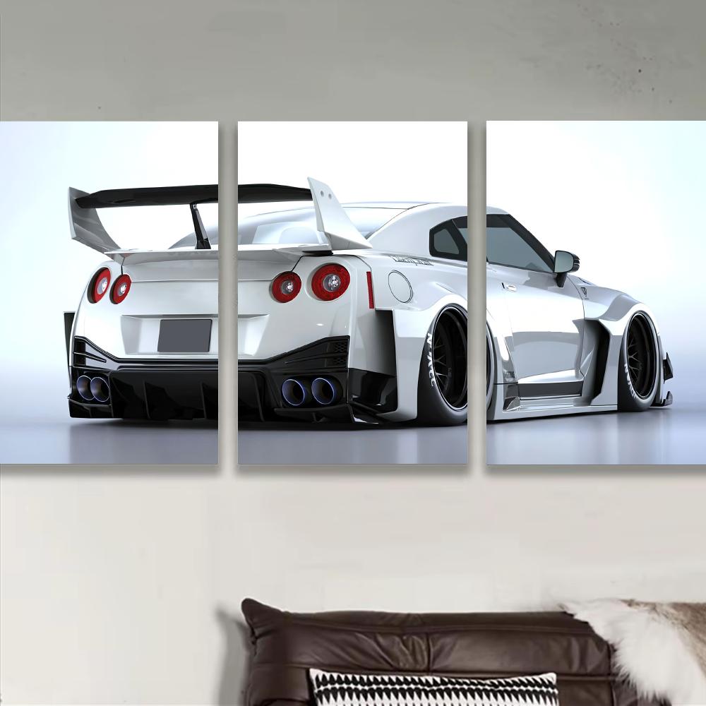 White Japan Super Sports Car P - Lighting Mcqueen Bedroom Decor recension och pris