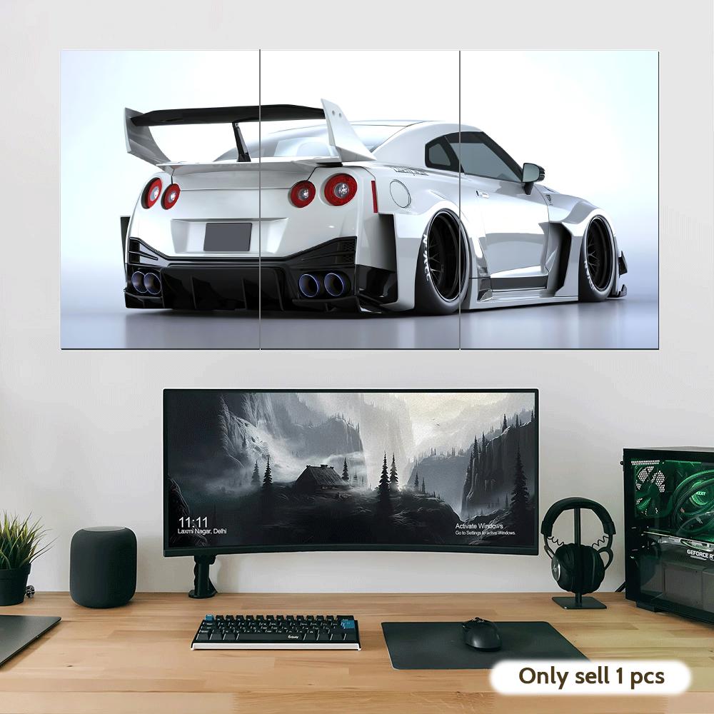 White Japan Super Sports Car P - Lighting Mcqueen Bedroom Decor recension och pris