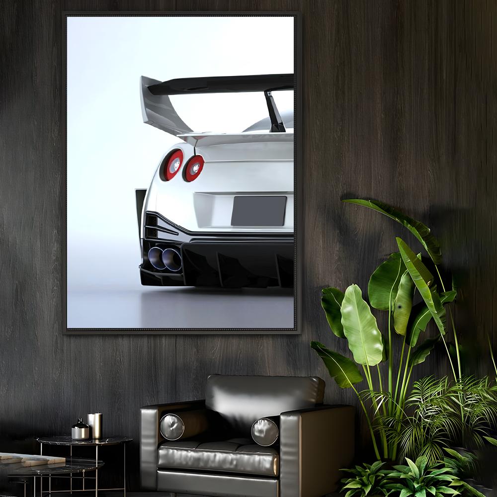 White Japan Super Sports Car P - Lighting Mcqueen Bedroom Decor recension och pris