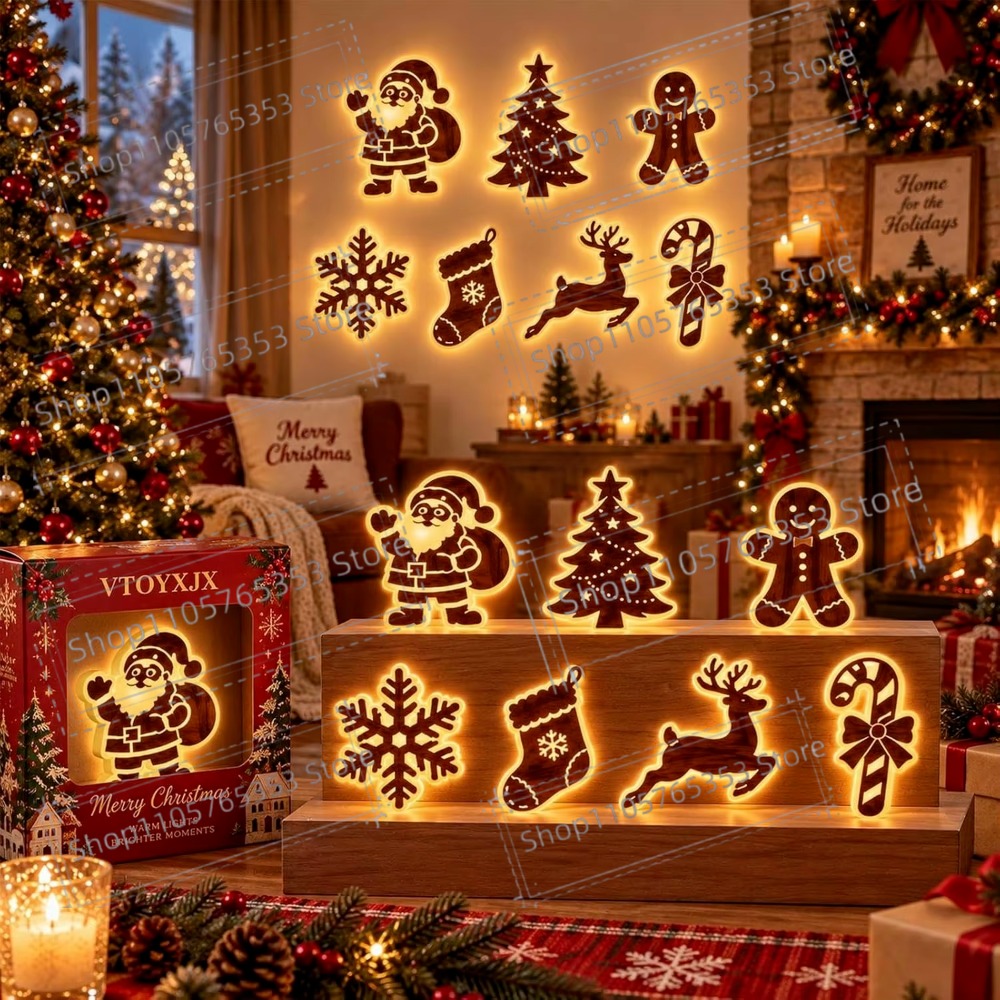 2027 Reindeer Glow Christmas D - Up Lighting Decor recension och pris