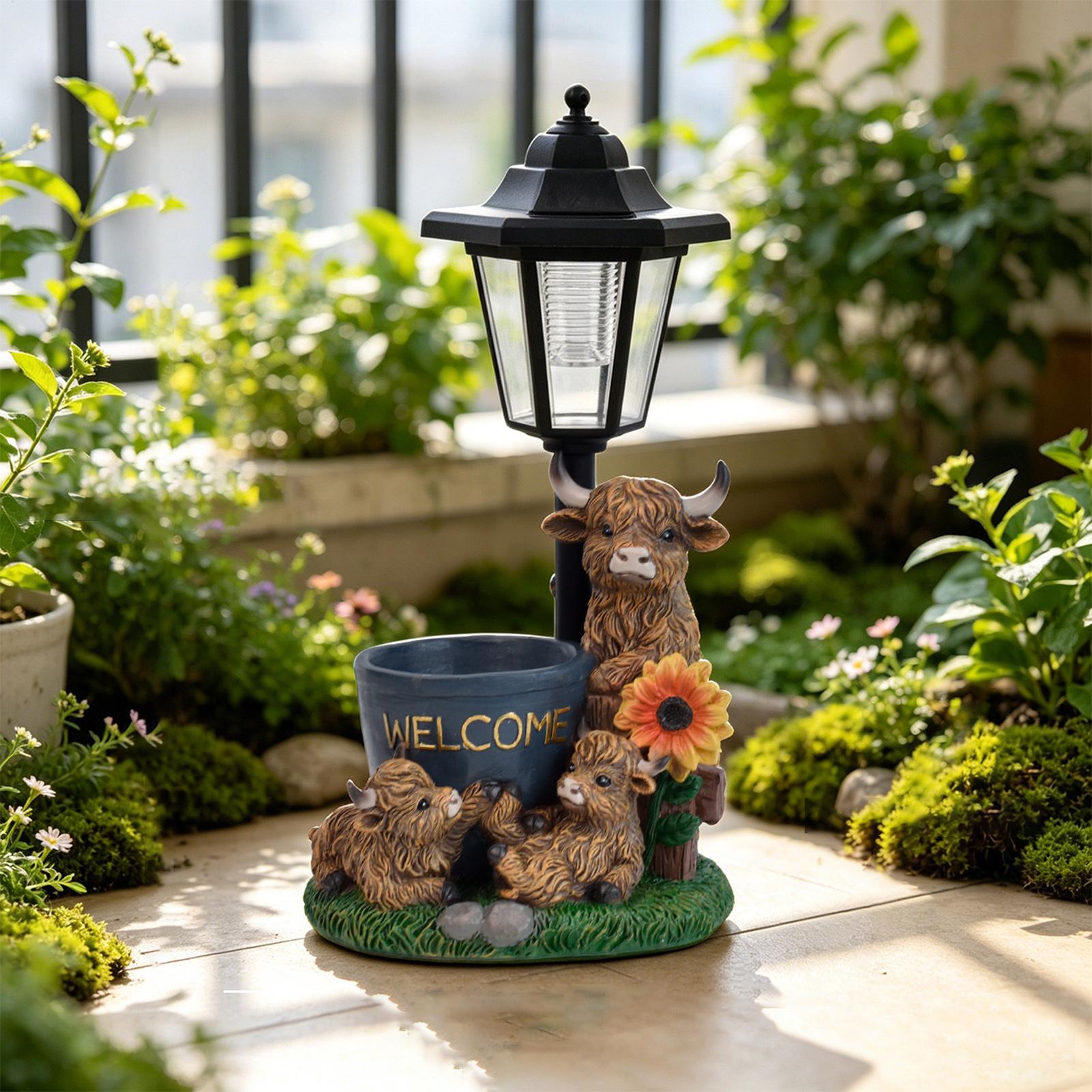 Solar Garden Animals Decorativ - Up Lighting Decor recension och pris