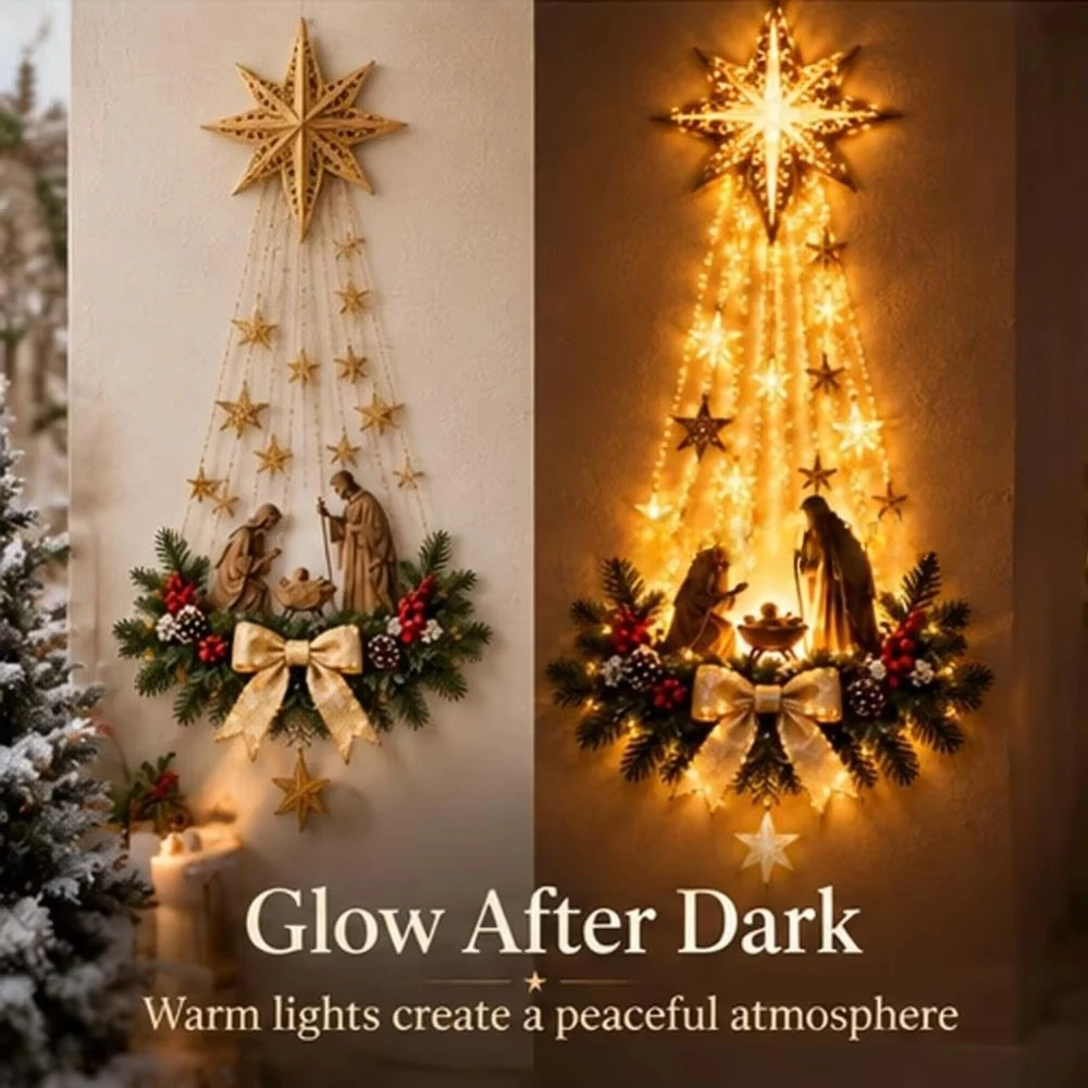 Bethlehem Star of Faith Lighte - Lighting Christmas Decor recension och pris