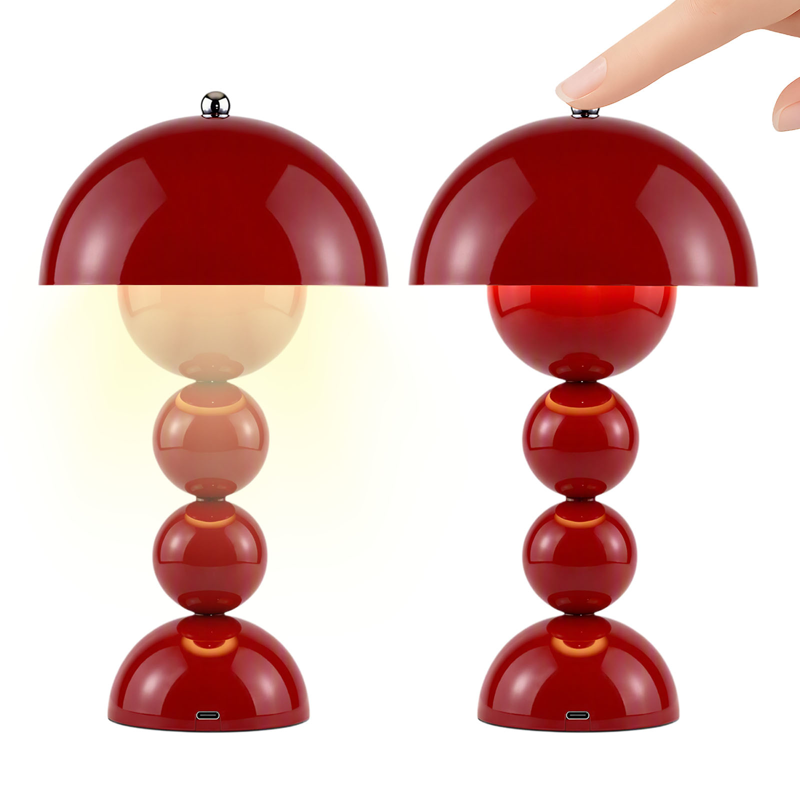 USB Mushroom Bud LED Table Lam - Decor Lighting Lamps recension och pris