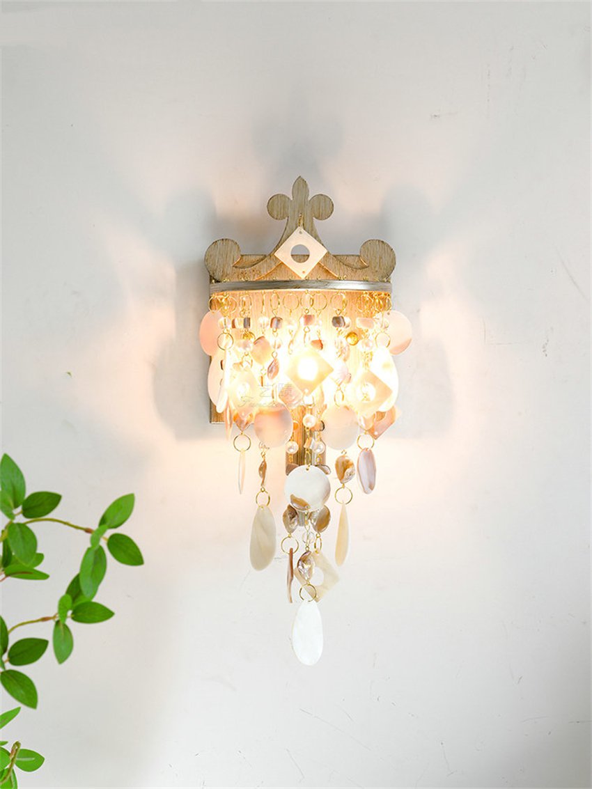 American shell pendant wall la - Lighting Decor Bedroom recension och pris