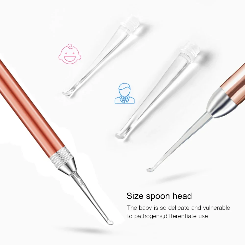 Baby Ear Cleaner Spoon LED Fla - Lighting Visual recension och pris
